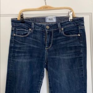 Paige skyline straight jeans size 28